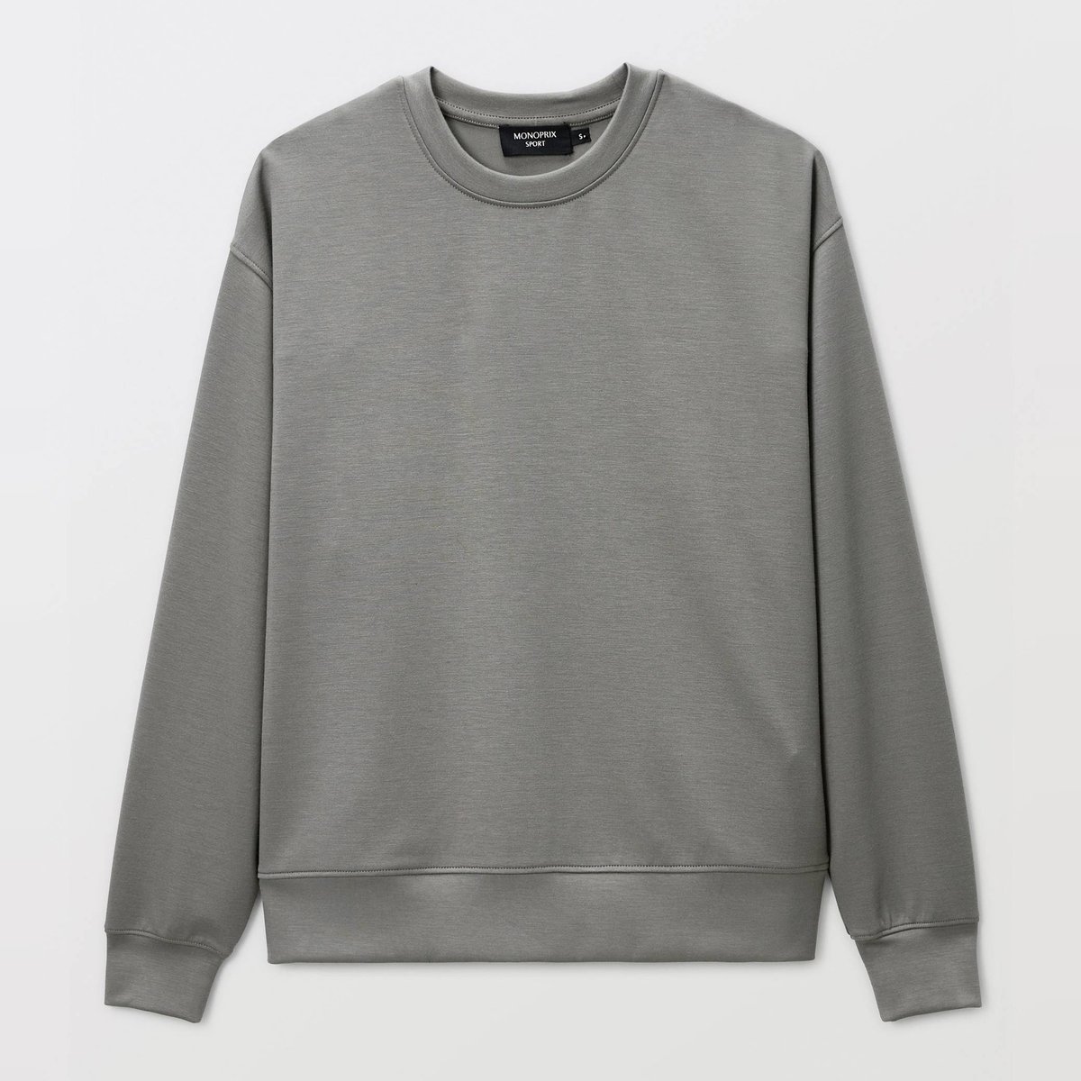 Sweat fluide en viscose et polyamide thym, MONOPRIX