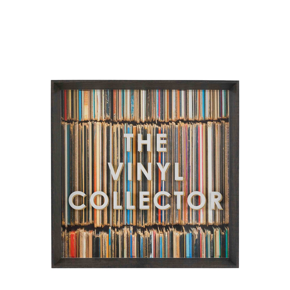 54cm The Vinyl Collector Framed Art multi-coloured, ÉDITÉ