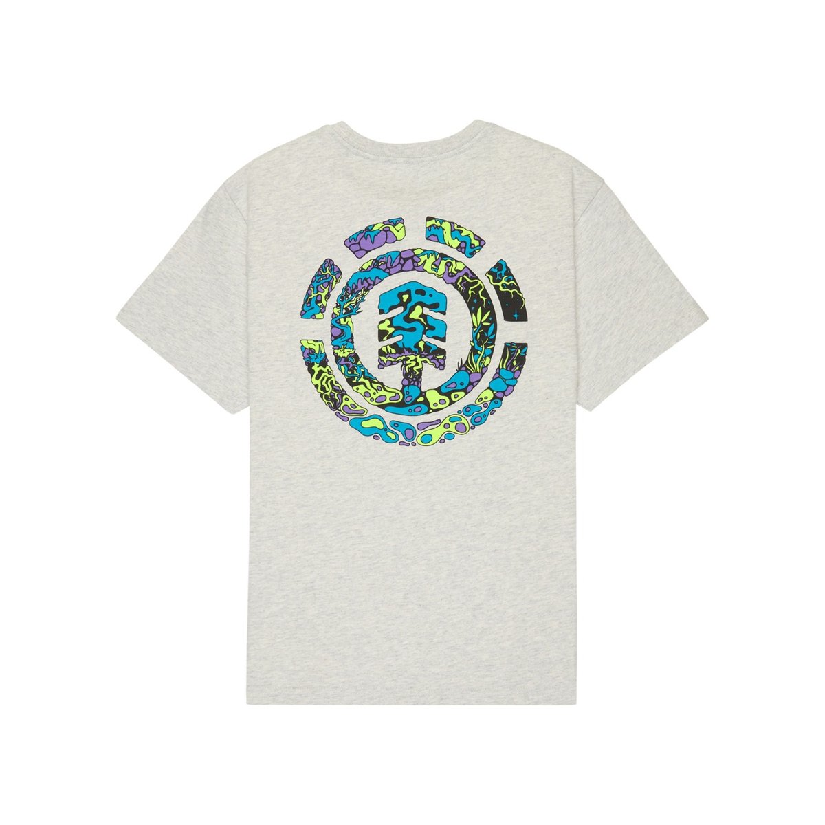 T-Shirt à manches courtes SWAMPS gris mid grey heather, ELEMENT