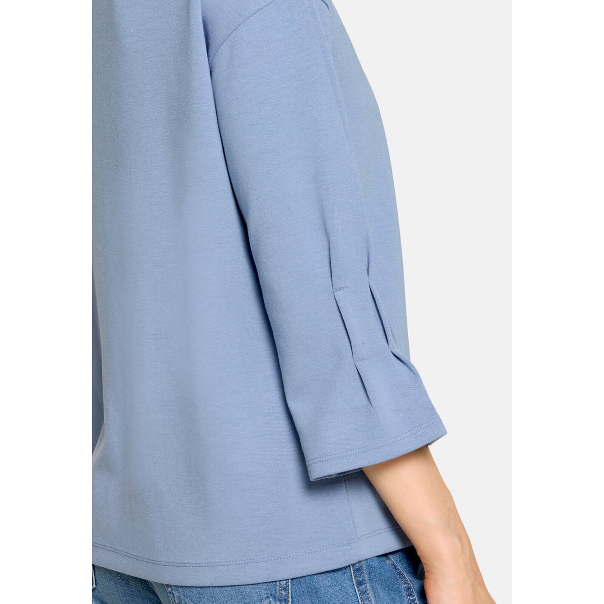 Sweat-shirt à manches en trompette infinity, BETTY BARCLAY