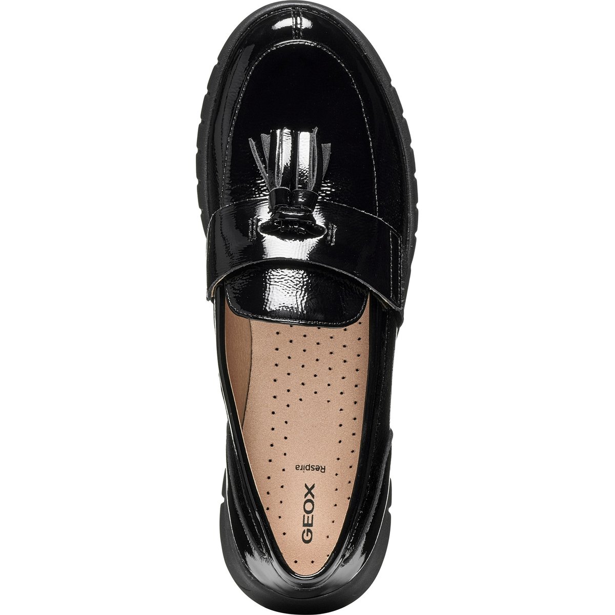 Mocassins  D FLEXTRIDE noir, GEOX