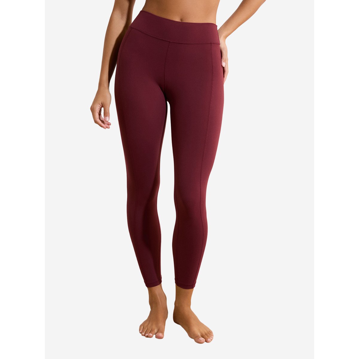 Legging taille haute en microfibre TECHNIQUE grenadine, ETAM