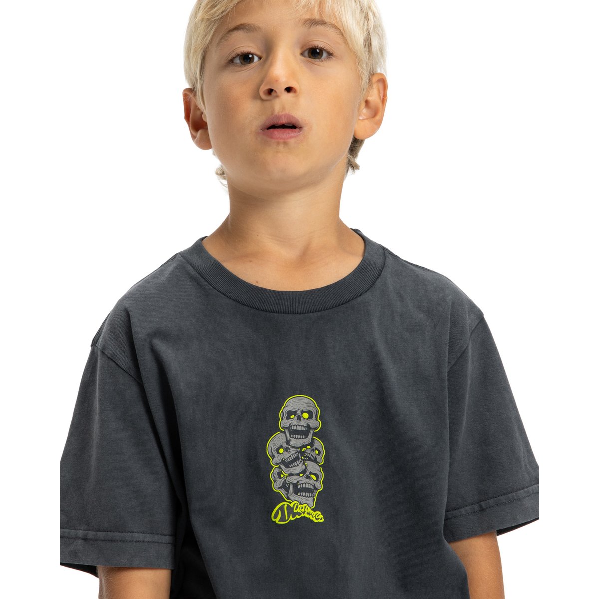T-shirt à manches courtes LAUGH STACK. noir black, DC SHOES