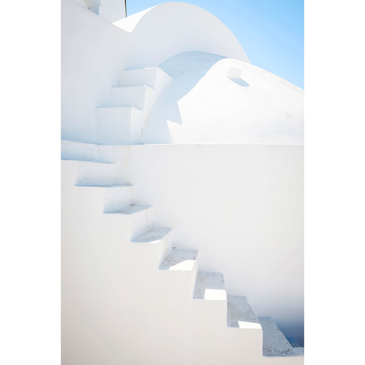 Tableau escaliers sur oia tableau alu dibond, HEXOA