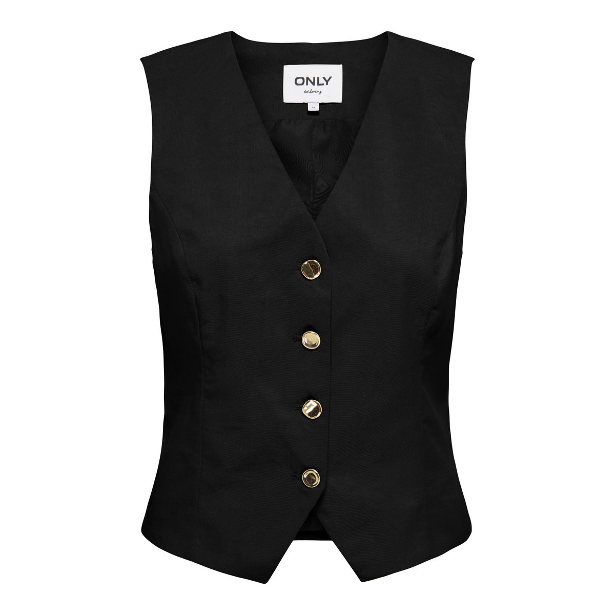 Gilet black 1, ONLY