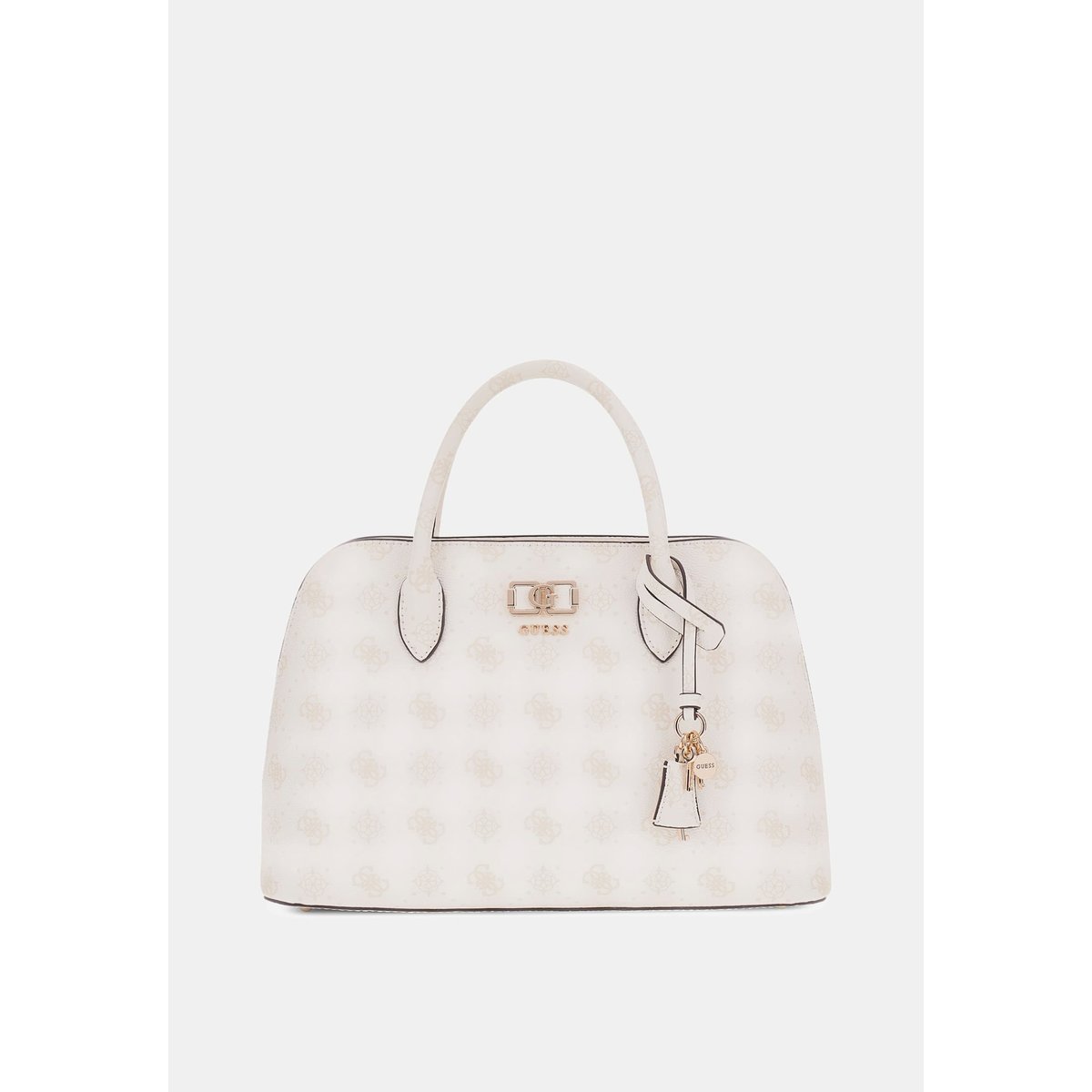 Sac À Main Emelie Logo blanc, GUESS