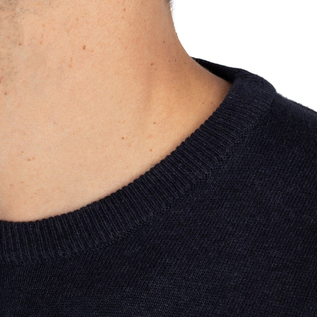 Pull col rond essentiel noir, SHILTON