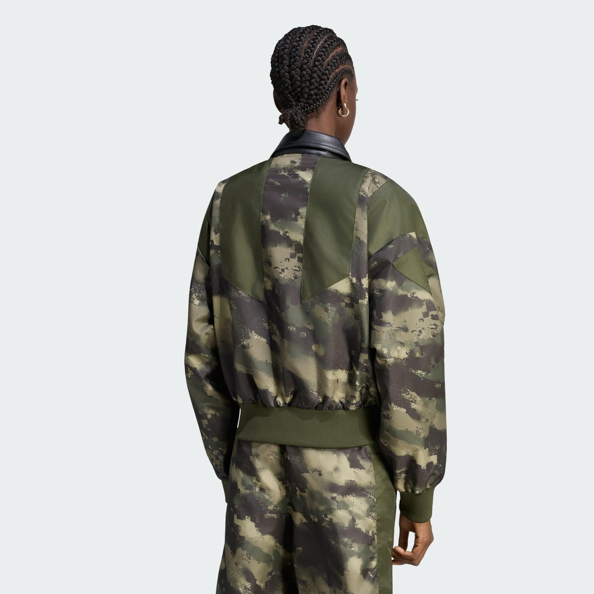 Blouson Aviateur Imprimé Intégral Eqt night cargo / multicolor, adidas Originals