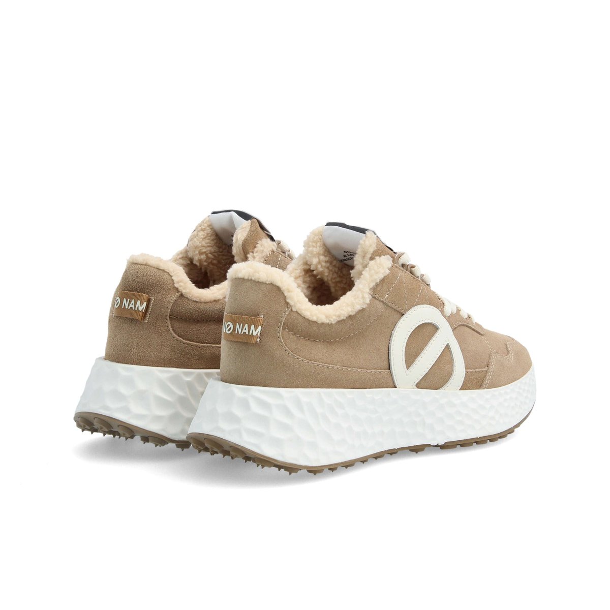 CARTER JOGGER - NOISETTE/BLANC CASSE ["marron"], NO NAME