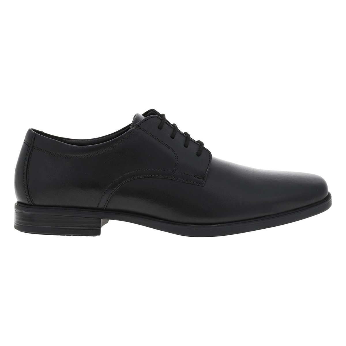 Derbies cuir souple noir, CLARKS