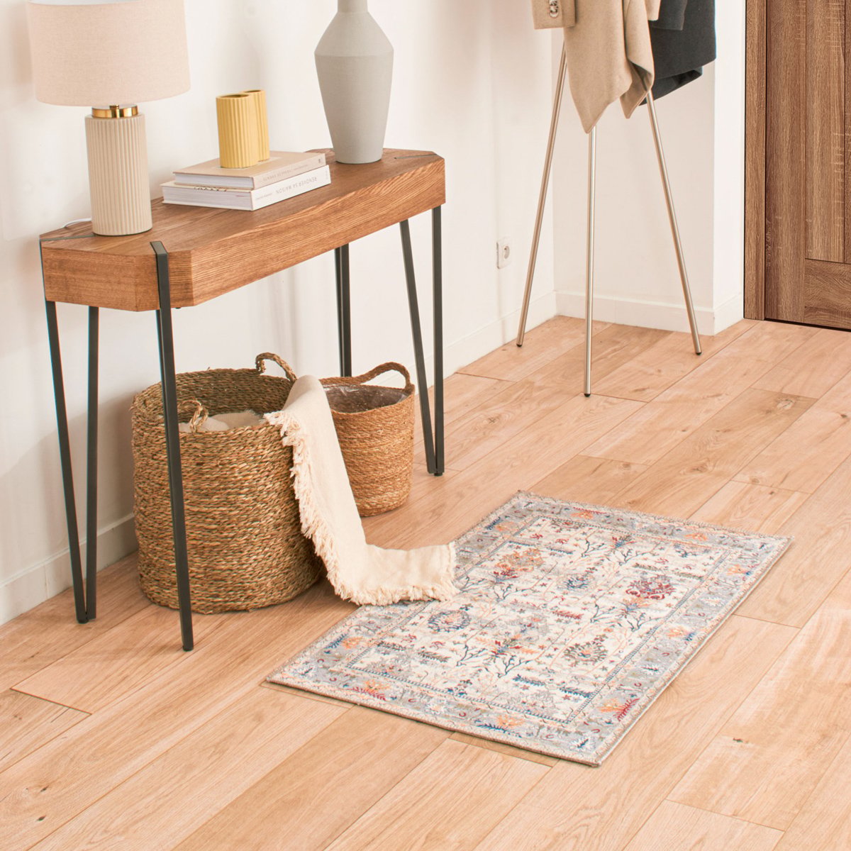 Tapis vintage RADOM crème, NAZAR RUGS