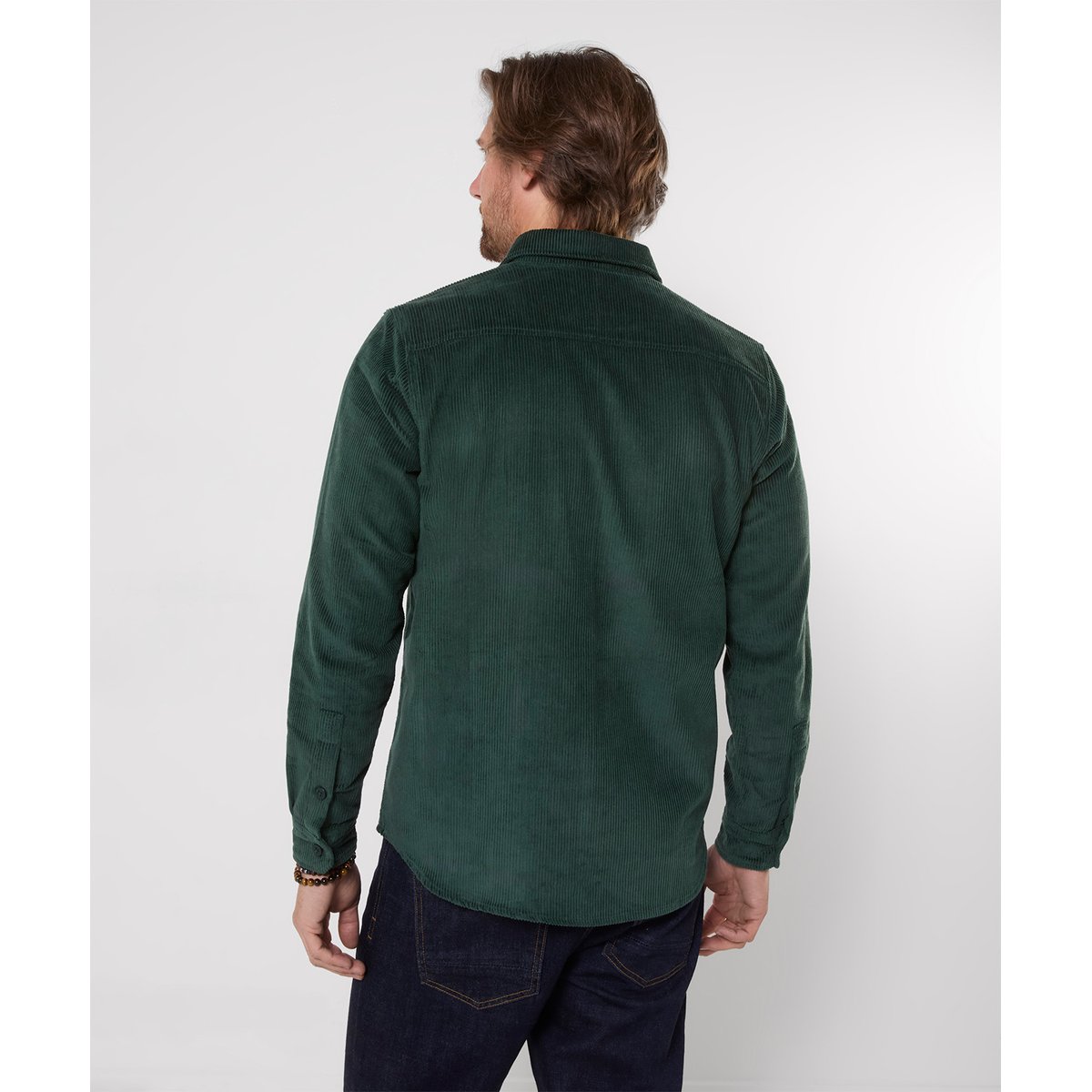 Surchemise en Velours Côtelé Cool vert, JOE BROWNS