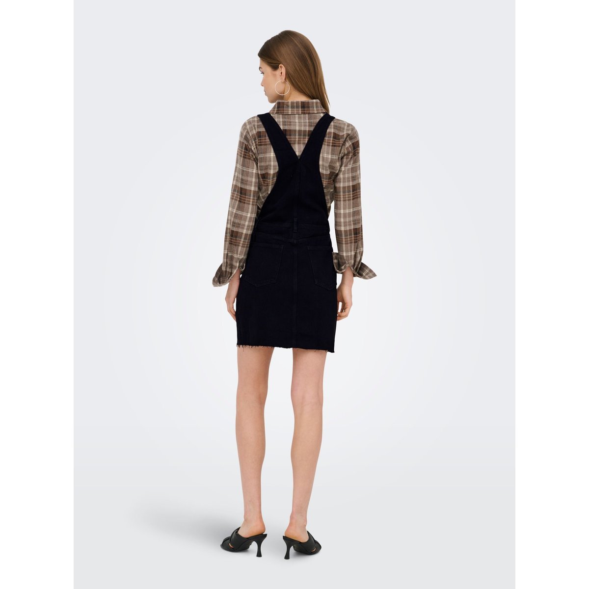 Robe En Denim washed black, ONLY
