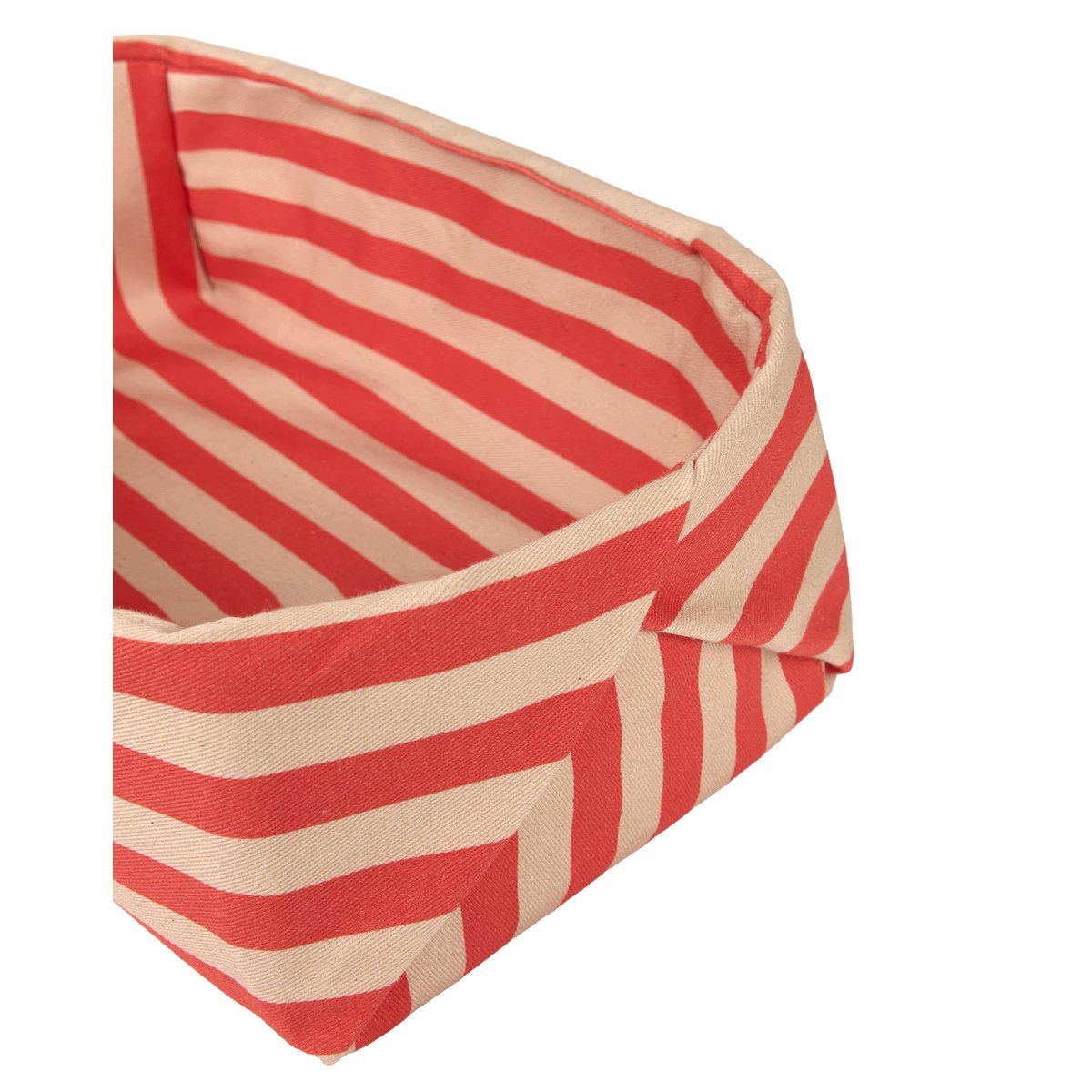 Panier à Pain rayures rouges, NOBODINOZ