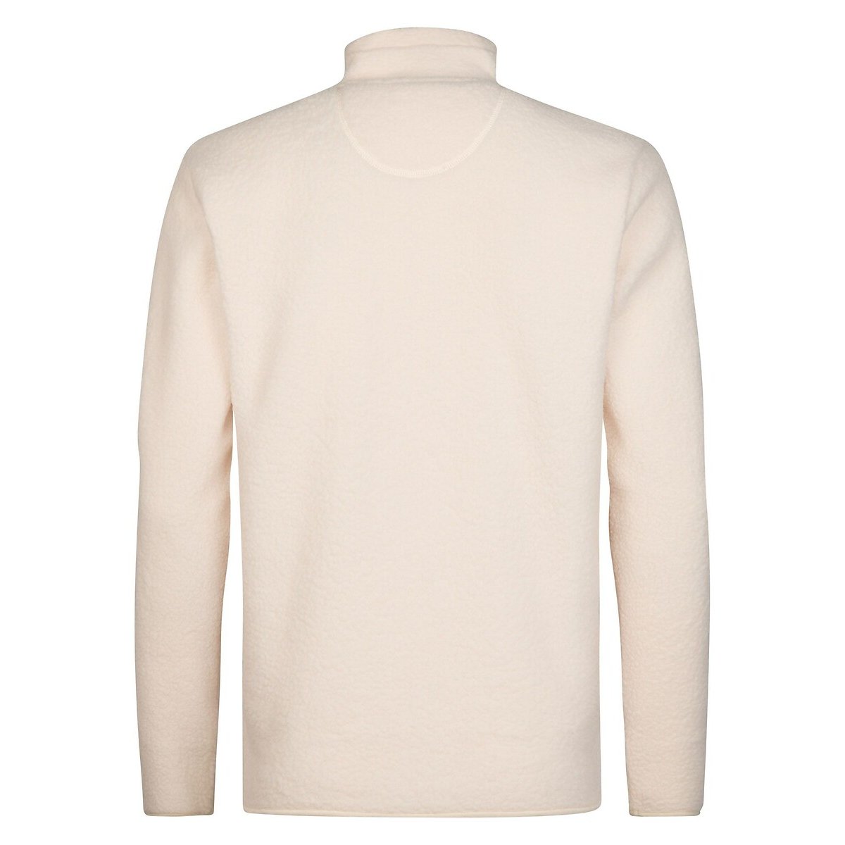 Veste zippée coupe droite longue blanc cassé, PETROL INDUSTRIES