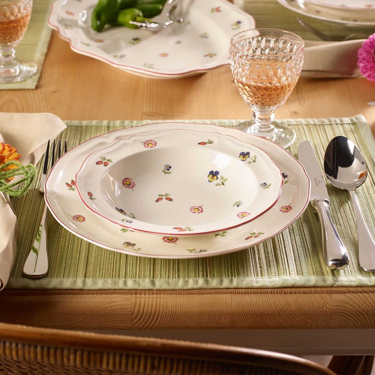 Assiette Creuse PETITE FLEUR blanc, VILLEROY & BOCH