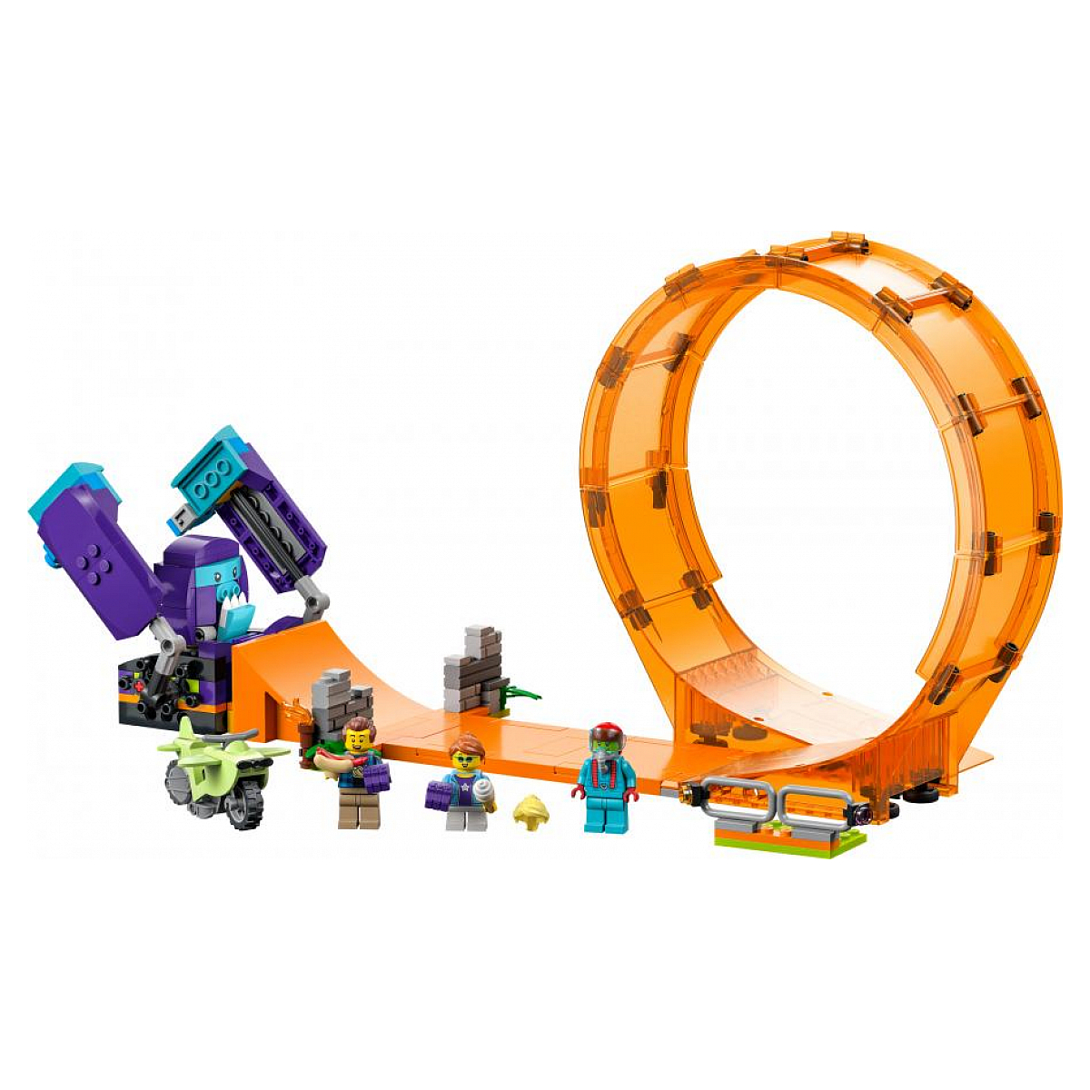 60338 Le looping du chimpanzé cogneur ® City multicolore, LEGO