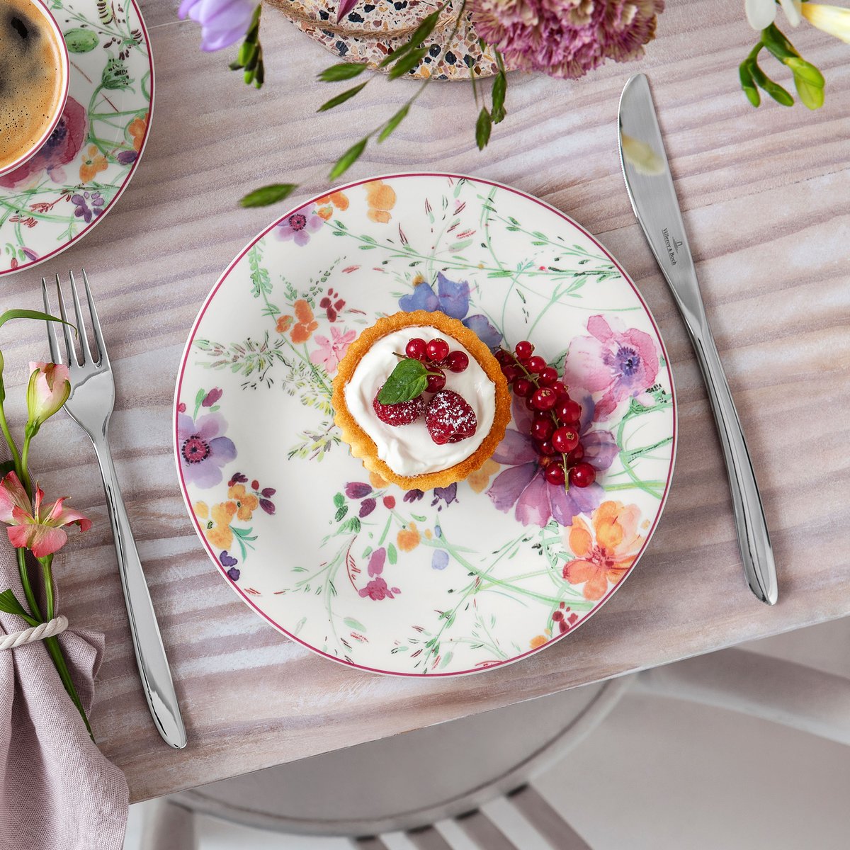 Assiette Dessert MARIEFLEUR couleur unique, VILLEROY & BOCH