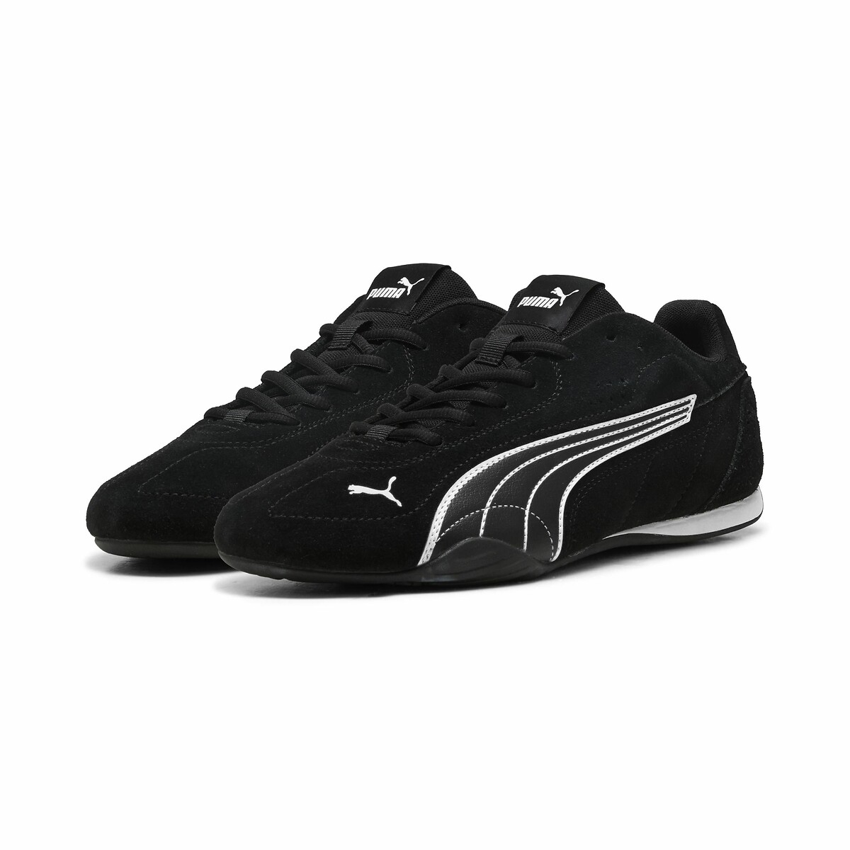 Baskets Catch Suede noir/blanc, PUMA