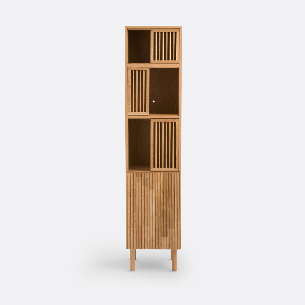 Colonne de rangement de salle de bain, Bilbao bois clair, LA REDOUTE INTERIEURS