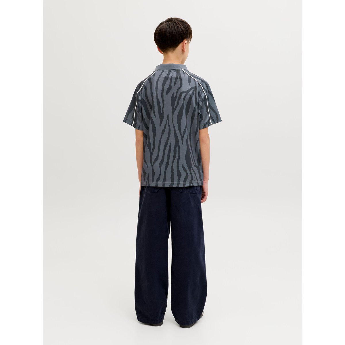 T-Shirt noire - black, JACK & JONES JUNIOR