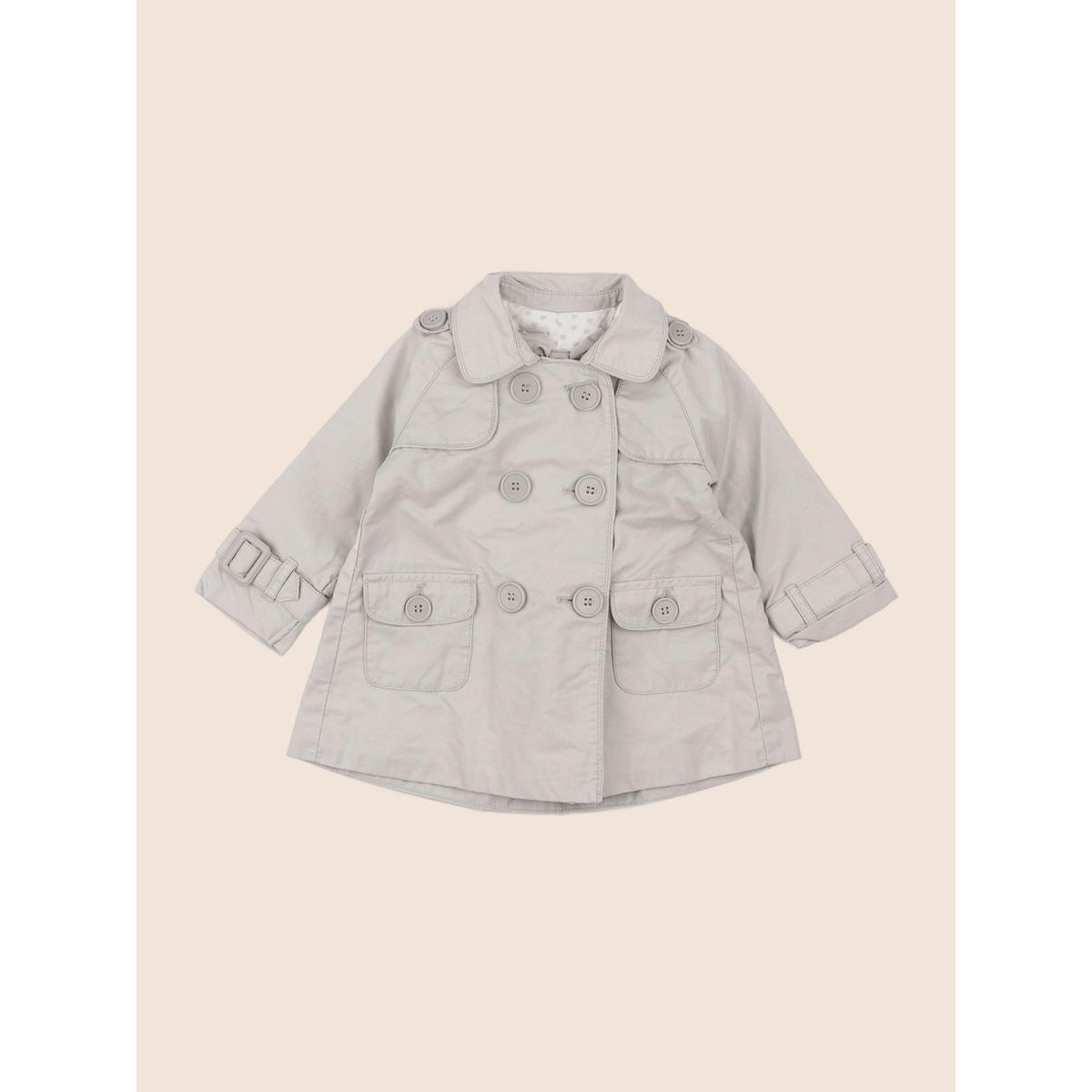 Trench - Etat satisfaisant gris, ZARA