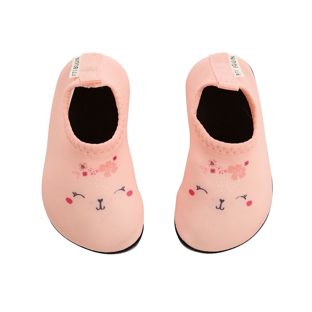 Chaussures de plage bébé Rosara peche, PETIT BEGUIN