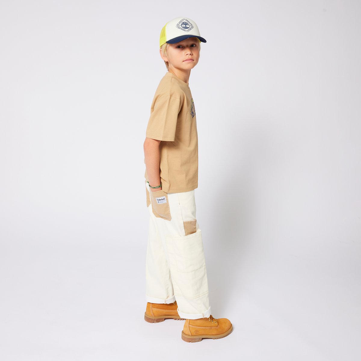 Pantalon ajustable en sergé riz, TIMBERLAND