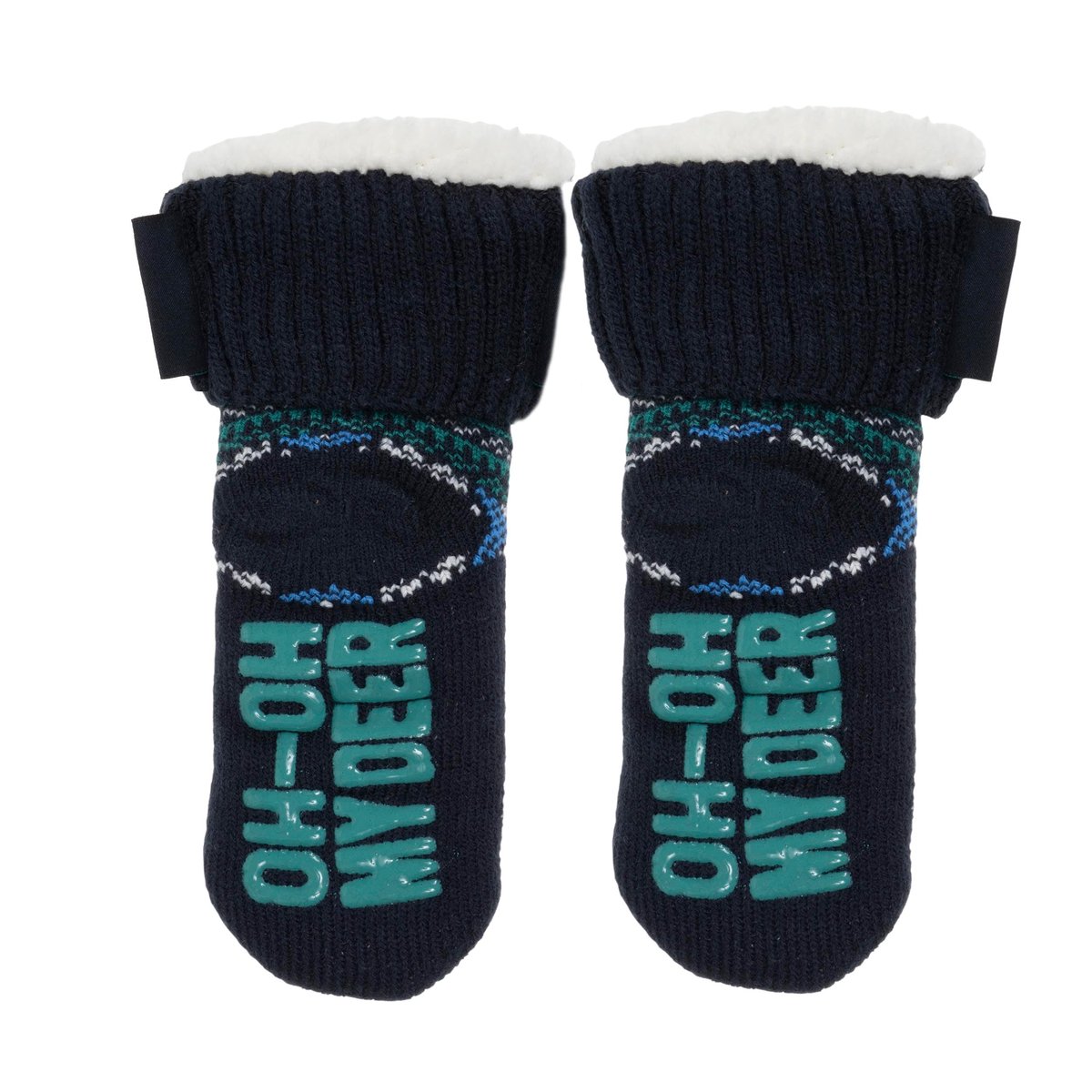Chaussettes anti-dérapantes multicolor, ISOTONER
