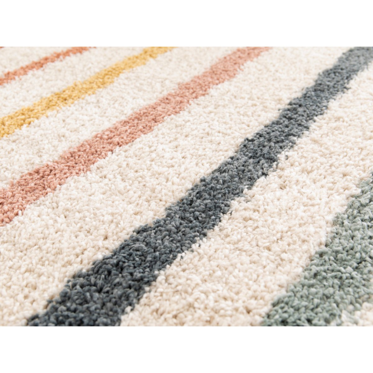 Tapis poils mi-longs style moderne, LILIA multicolore, BOBOCHIC