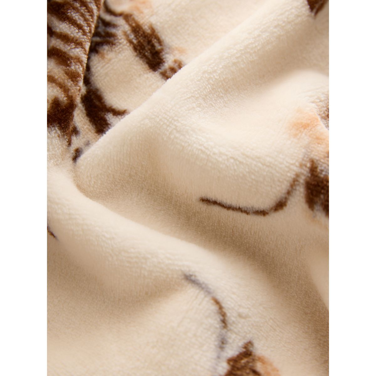 Robe de chambre confortable ecru hamish la vache highland, NEXT