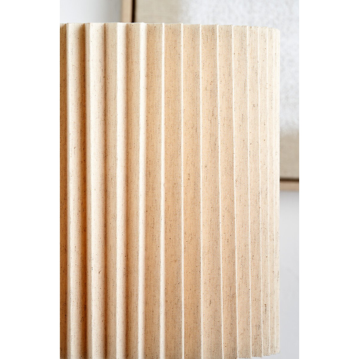 30cm Cullen Natural Linen Hard Pleat Shade natural, ÉDITÉ