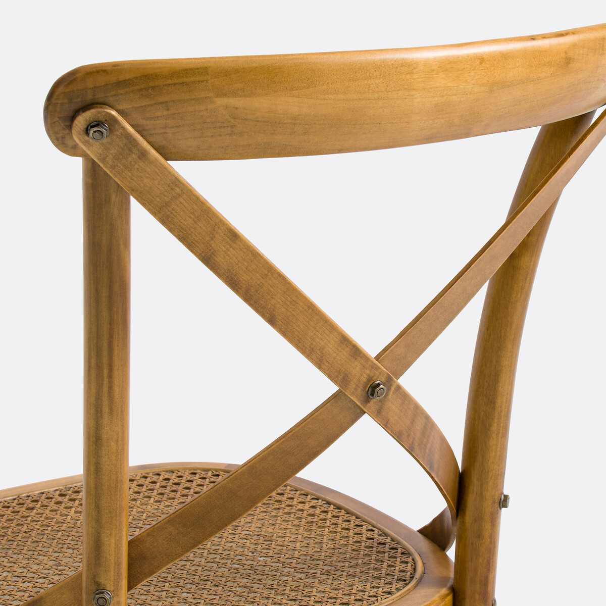Lot de 2 chaises bois et cannage Cedak noyer, LA REDOUTE INTERIEURS