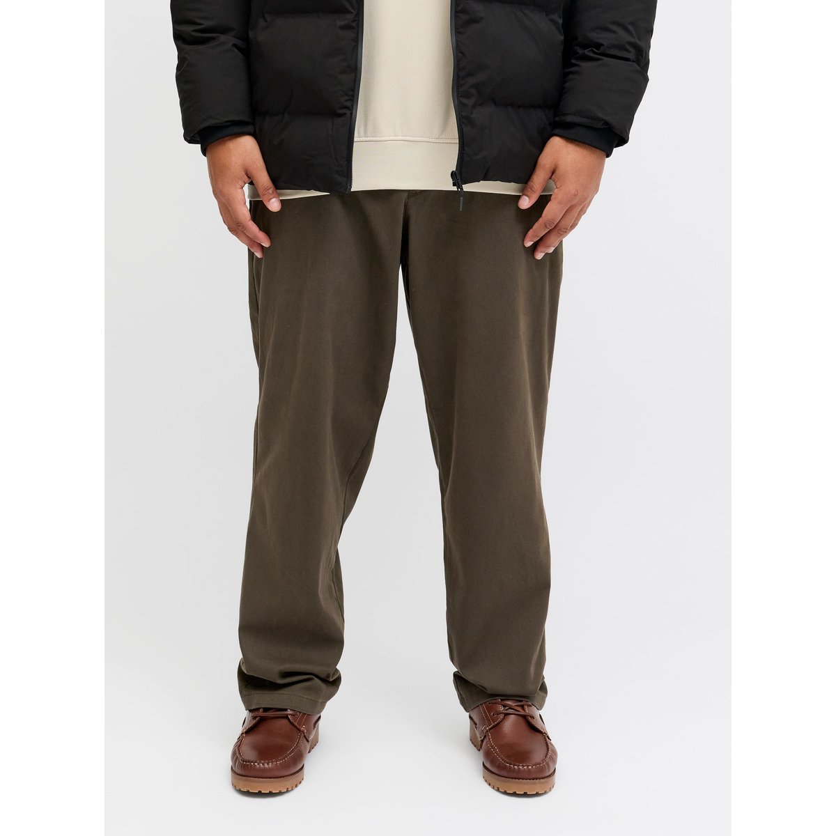Pantalon Coupe Décontractée grise - beluga 1, JACK & JONES