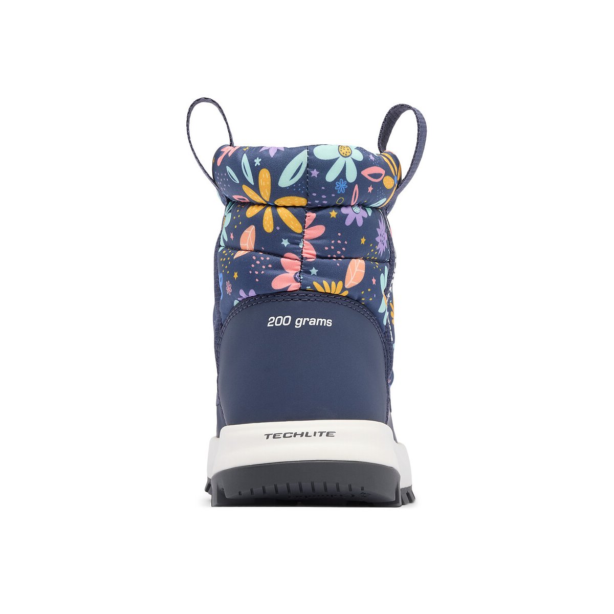 Halfhoge sneeuwlaarzen Snowtrot™ marine/multicolor, COLUMBIA