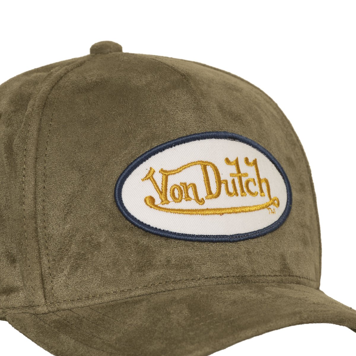 Casquette baseball FUR kaki/bleu/blanc/jaune, VON DUTCH
