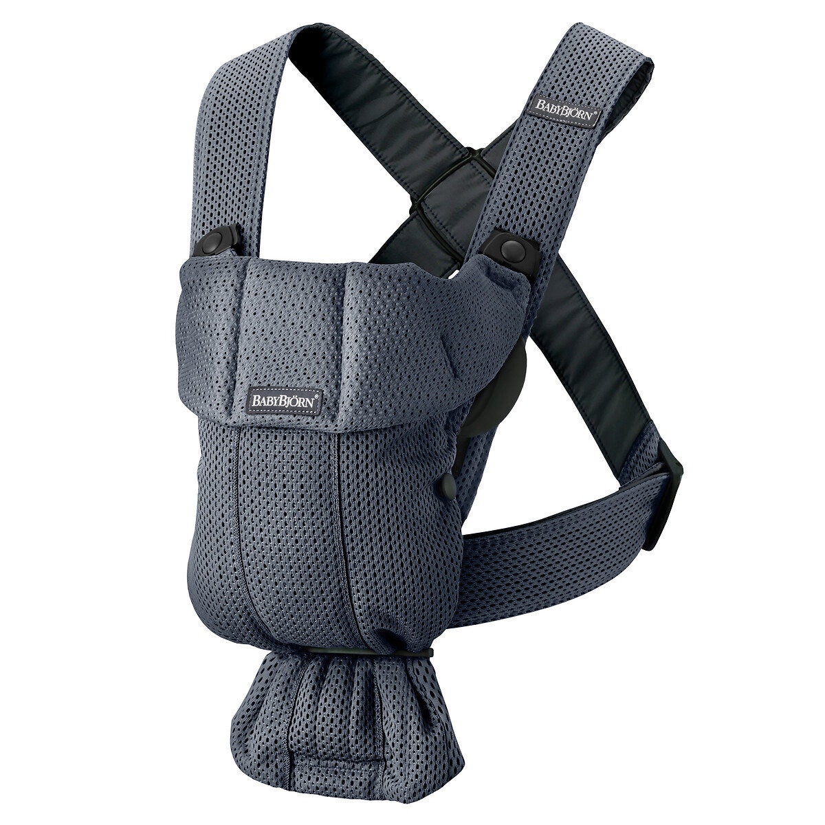 Porte bébé mini mesh 3D anthracite, BABYBJORN