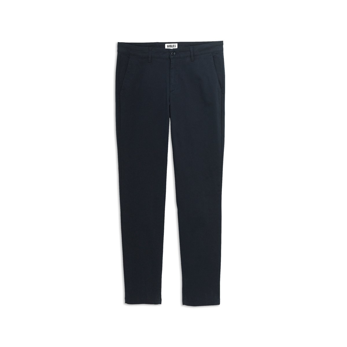 Pantalon chino en coton biologique bleu marine, AIGLE