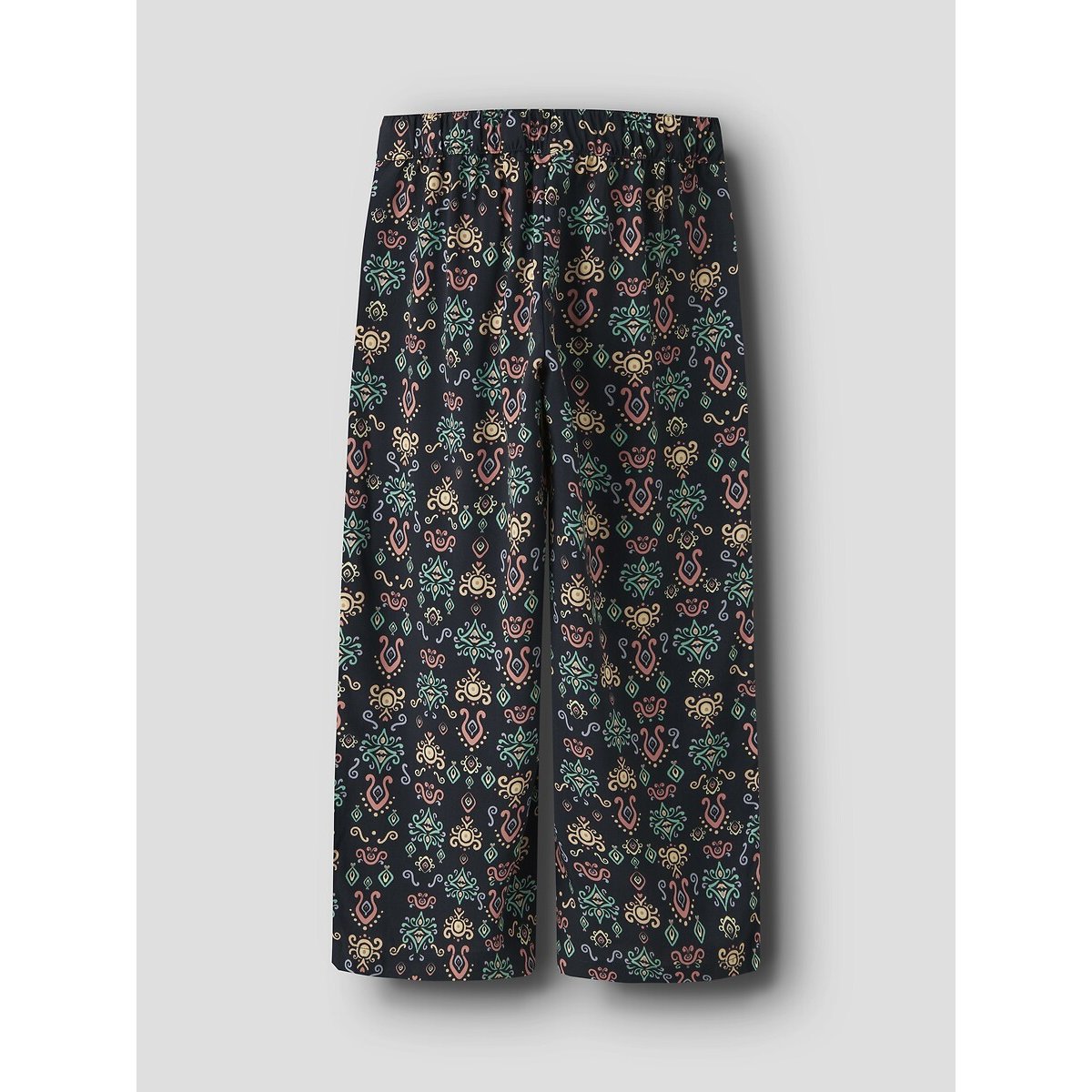 Printed Loose Fit Trousers star print/navy background, NAME IT