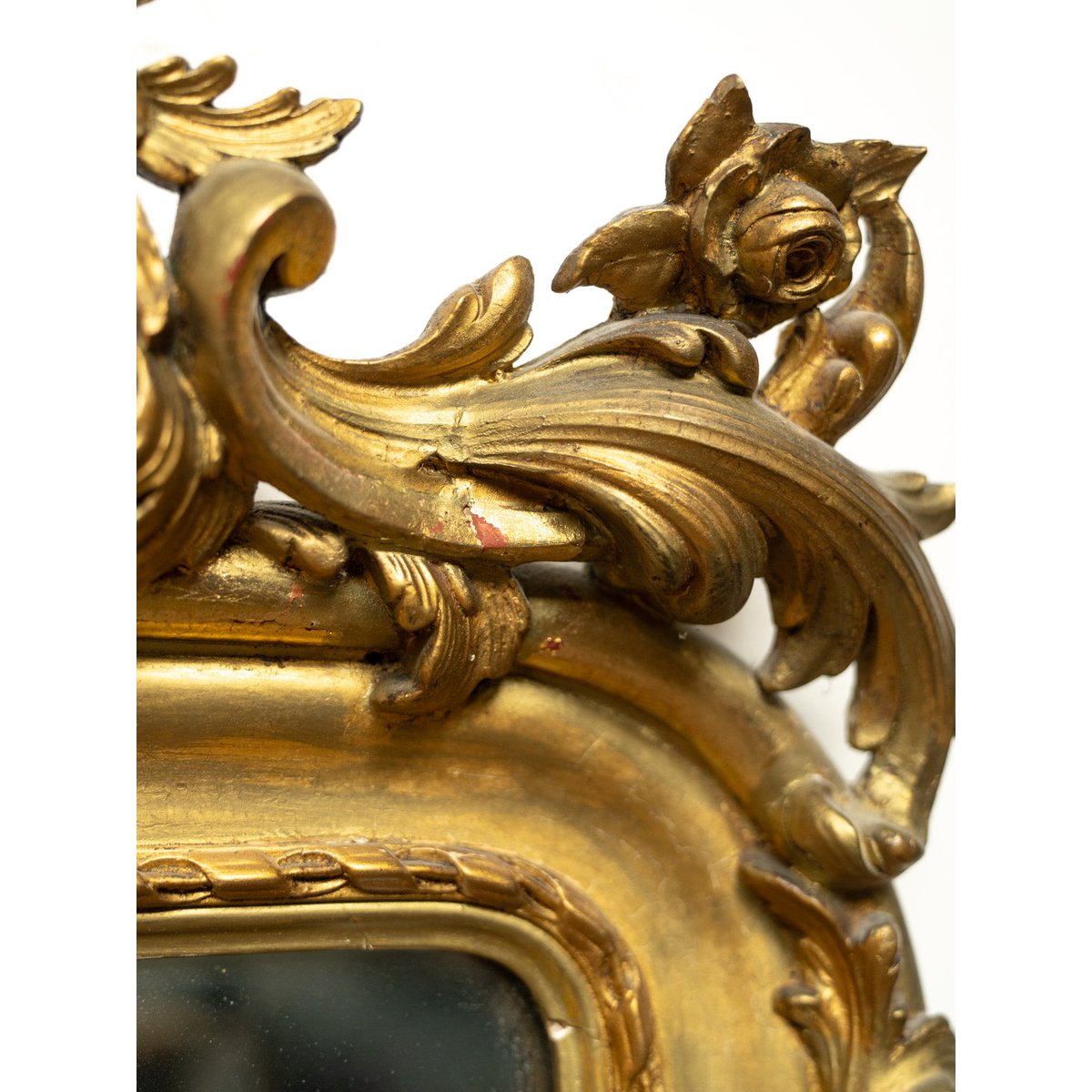 Très grand miroir Louis Philippe Georges N°1315 - Bon état doré, DEBONGOUT