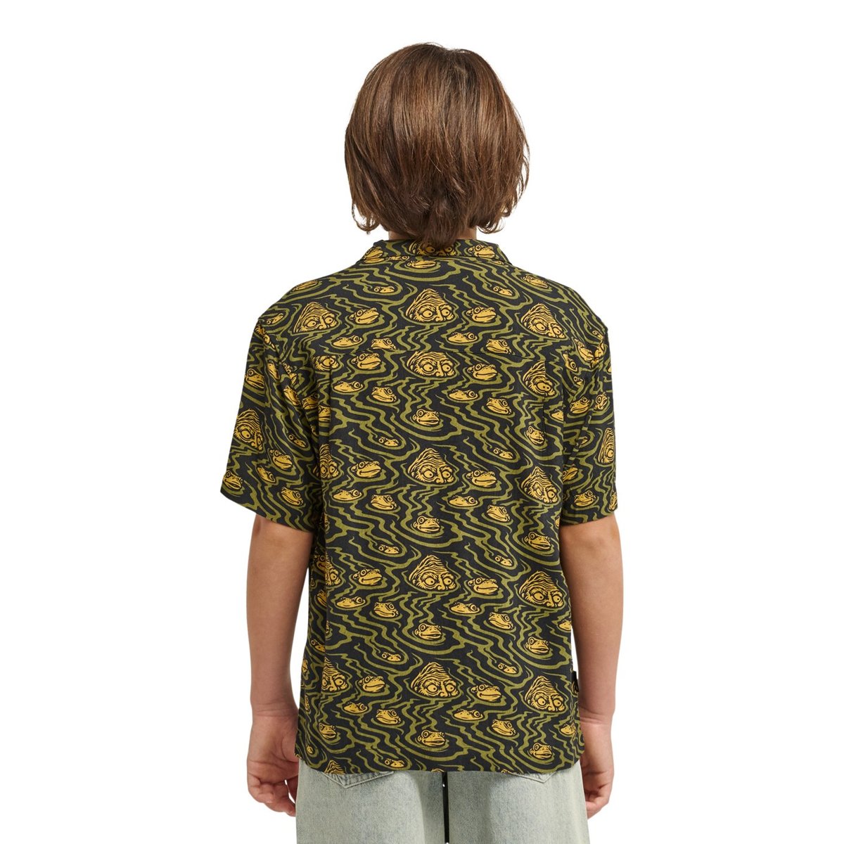 Chemise manches courtes TIMBER PRINTED multi frogs, ELEMENT