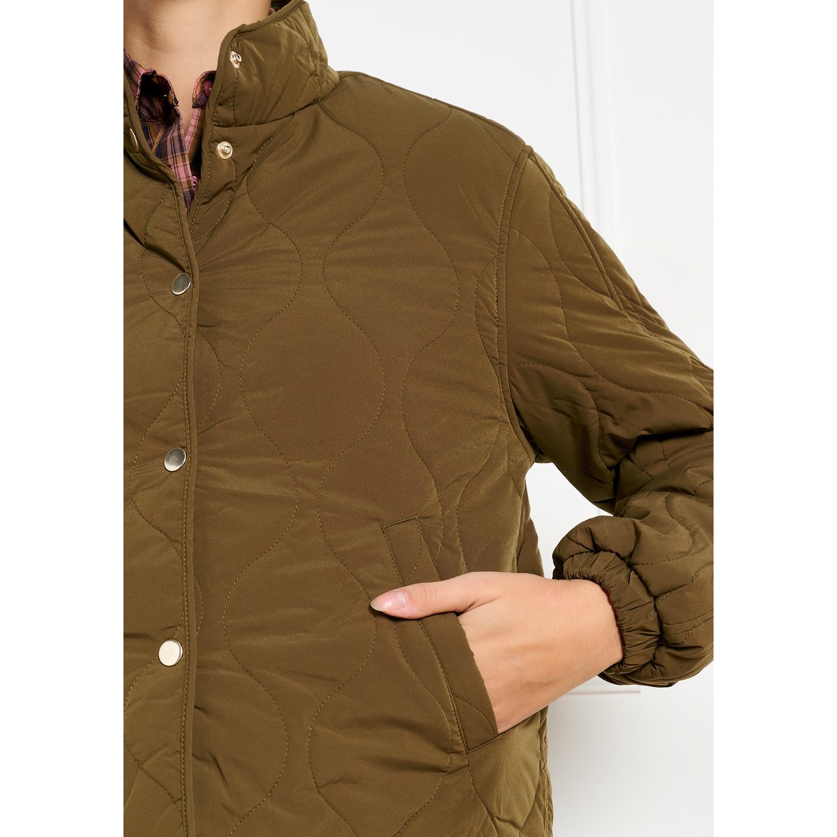 Veste matelassée réversible vert, LOLALIZA