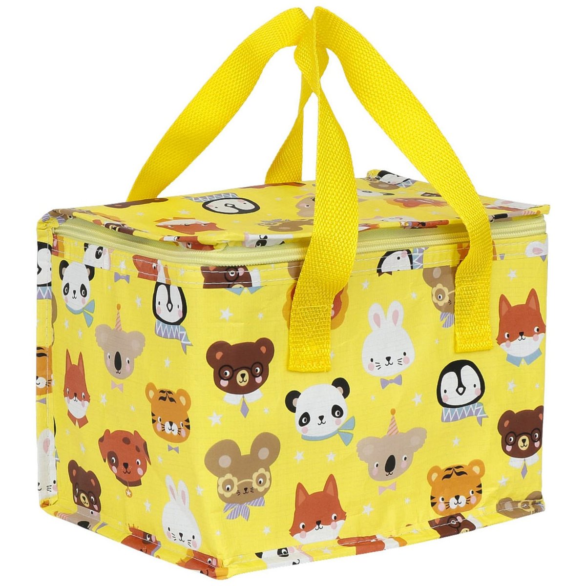 Sac repas isotherme enfant 5,5 L jaune amis des animaux, A LITTLE LOVELY COMPANY