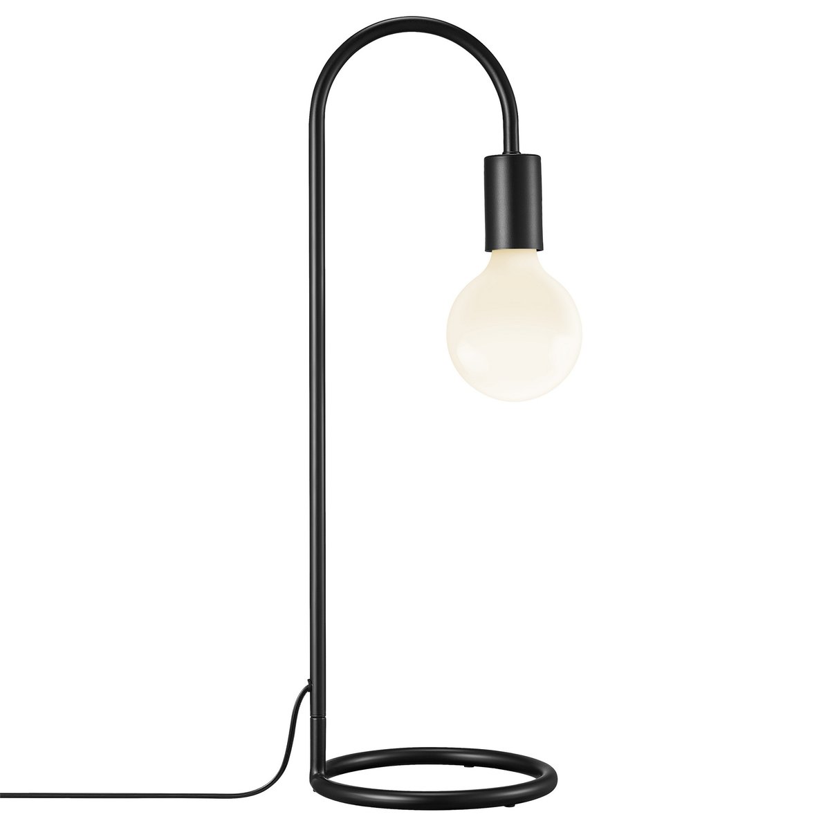 Lampe à poser style moderne en métal, PACO noir, NORDLUX