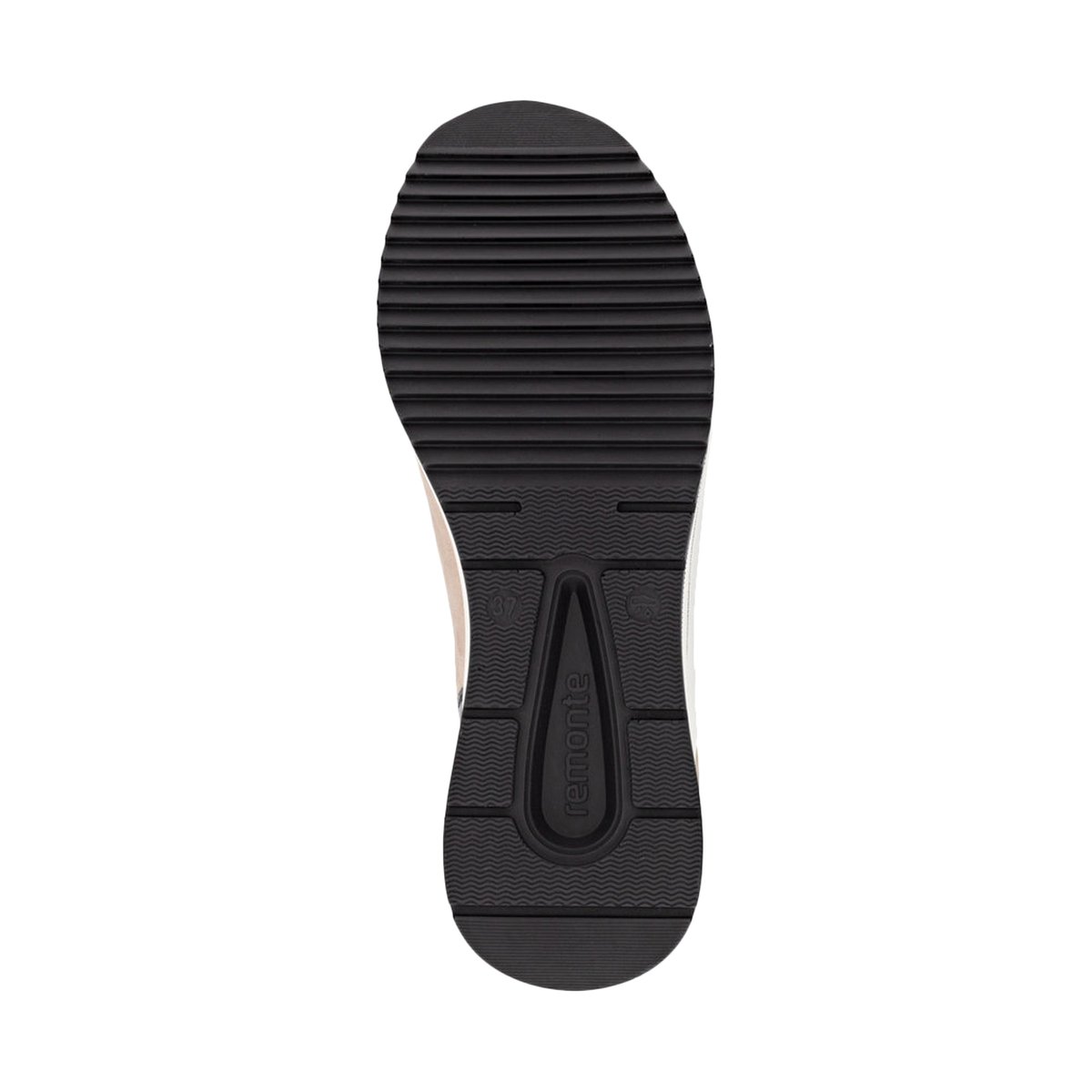 Basket Montante à Zip Leo beige-combi, REMONTE
