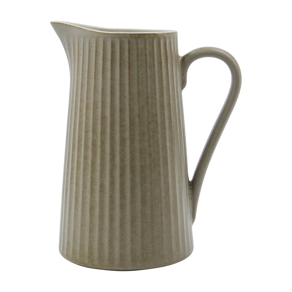 Carafe Pleat h 21 cm gris, HOUSE DOCTOR