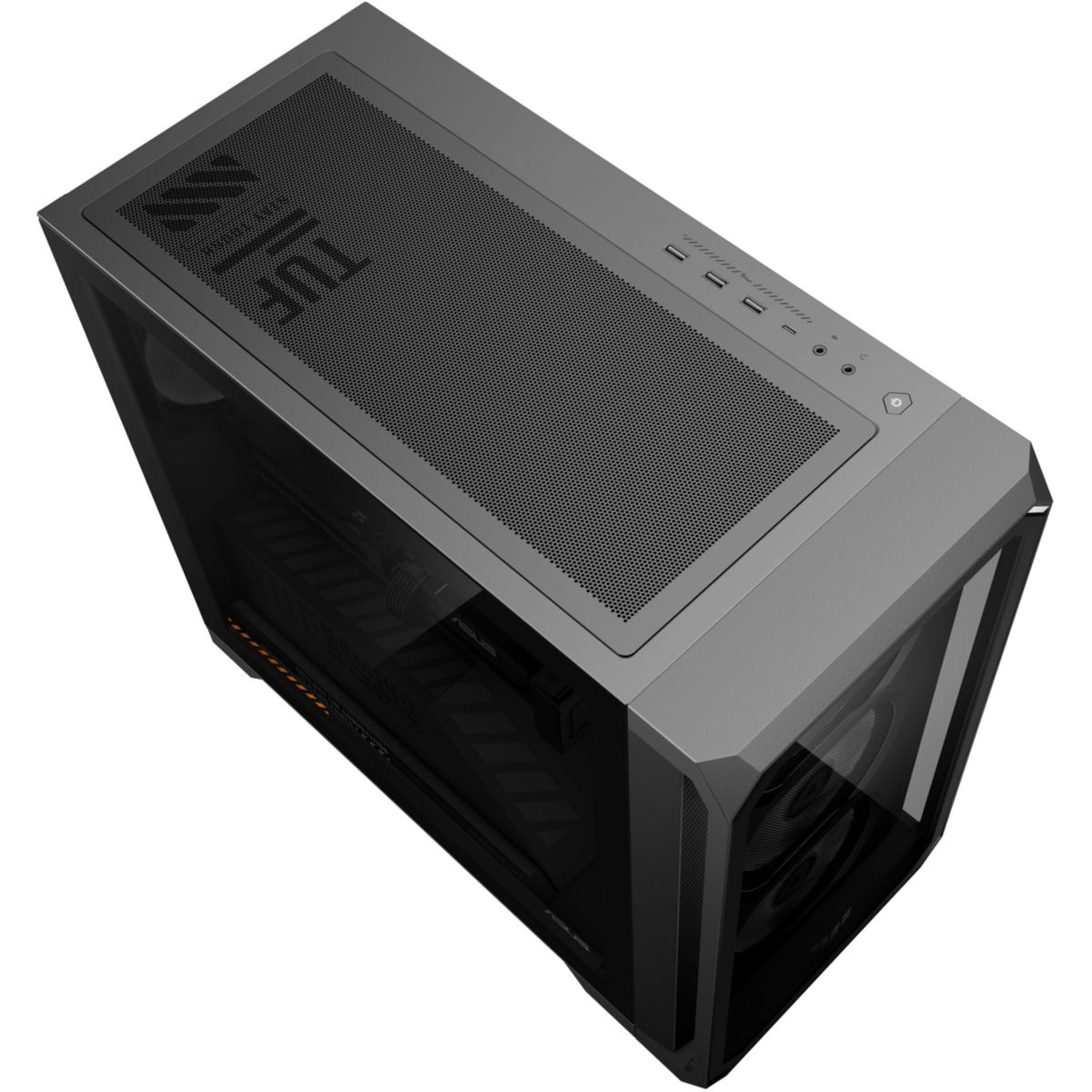 PC Gamer TM700TZ-R8700F005W AMD Ryzen 7 8700F Nvidia GeForce RTX 5070 16 Go RAM DDR7 SSD 512 Go couleur unique, ASUS