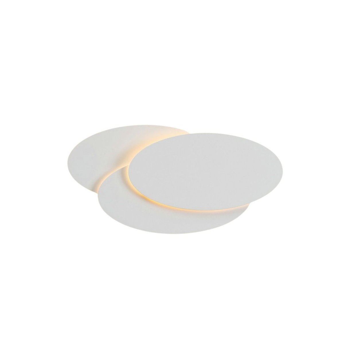 Applique LED triple ovale murale - TRIPLE LUNAR blanc, KOSILUM