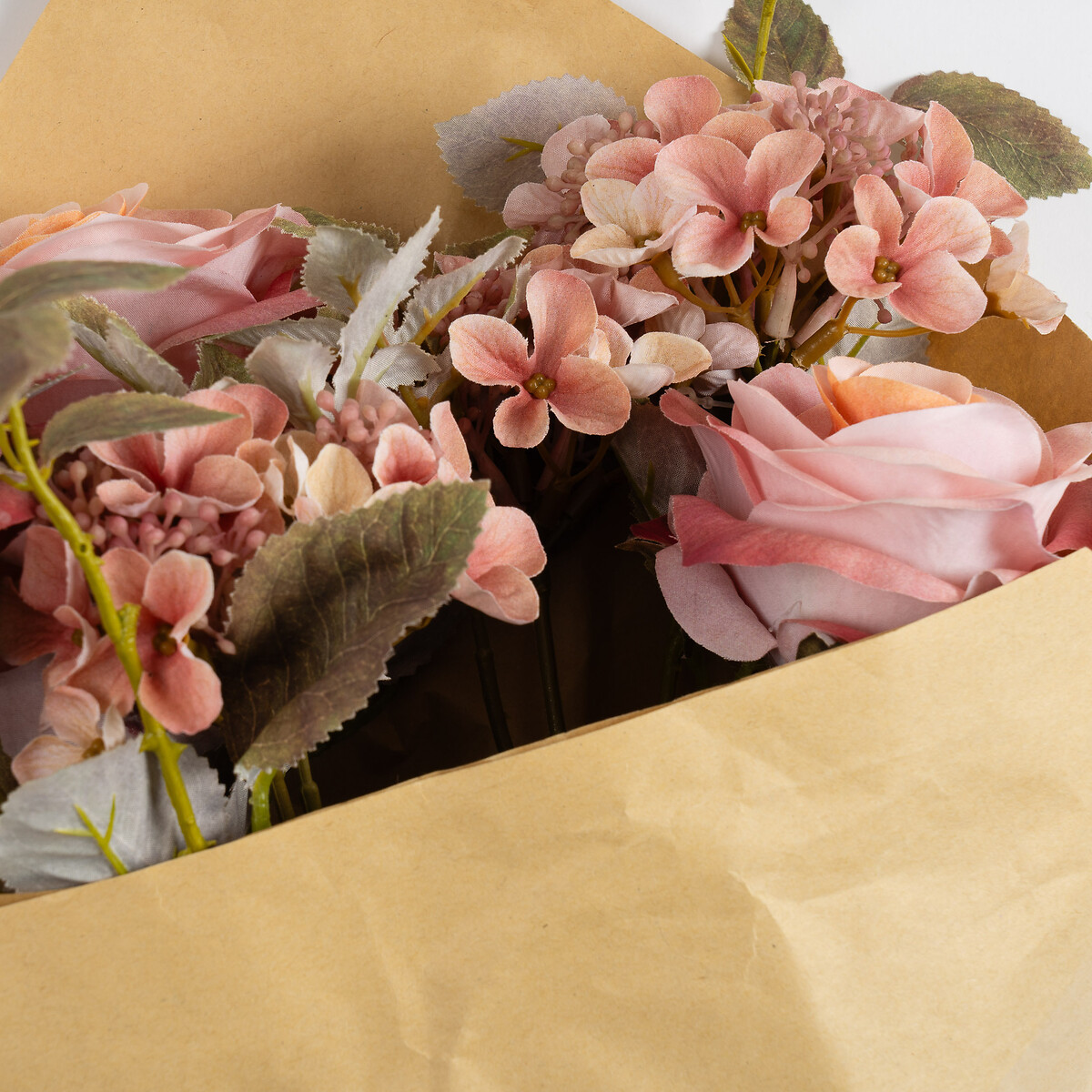 55cm Pink Rose Bouquet pink, SO'HOME