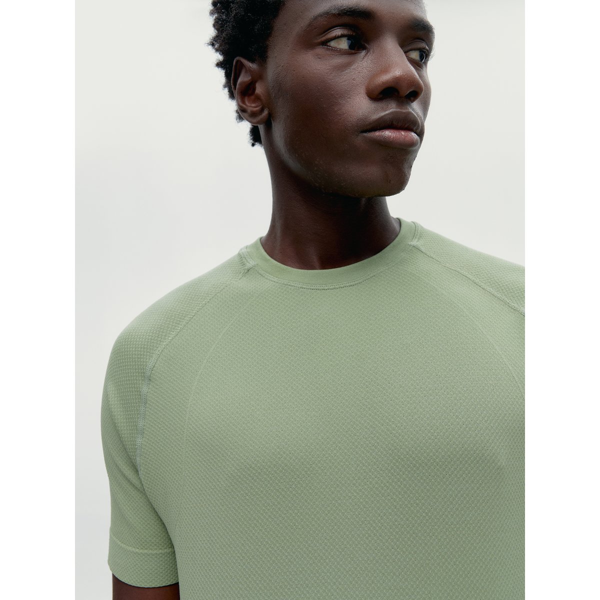 T-shirt de sport homme Otawa manches courtes origan, BORN